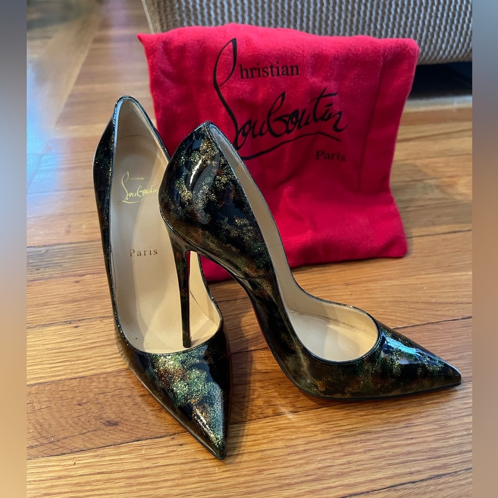 Christian Louboutin heels. Never been worn.